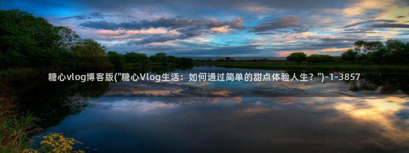 黄糖心Vlog软件：糖心vlog博客版(\